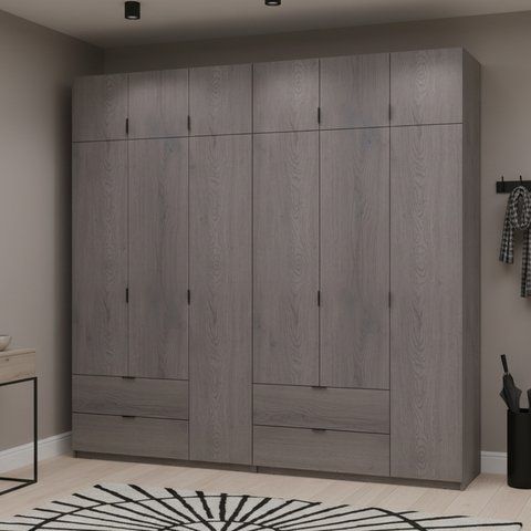 Комплект шаф для одягу Doros Лукас (2 шт.) 240х50х240 см Канноло
