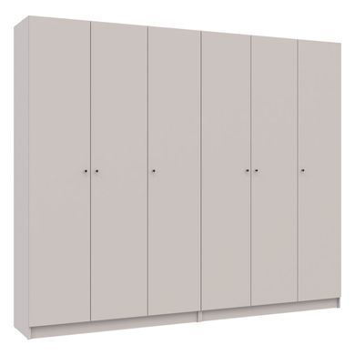 Комплект шаф для одягу Doros Промо (2 шт.) 270х48х204 см Кашемір