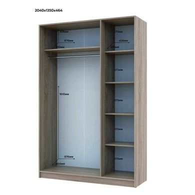 Комплект шаф для одягу Doros Промо (2 шт.) 270х48х204 см Дуб сонома