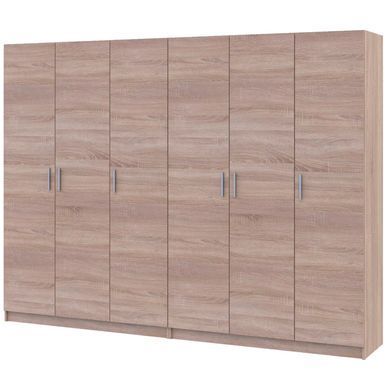 Комплект шаф для одягу Doros Промо (2 шт.) 270х48х204 см Дуб сонома