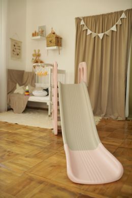 Дитяча гірка 2в1 Terrio &ldquo;Classic&rdquo; Блакитно-сіра 170 см фото