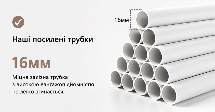 Стелаж з контейнерами Terrio "Hoppy M&rdquo; Кремовий фото