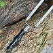 Двойной шампур Mzavod с деревянной ручкой 630х12х3мм черный фото 2