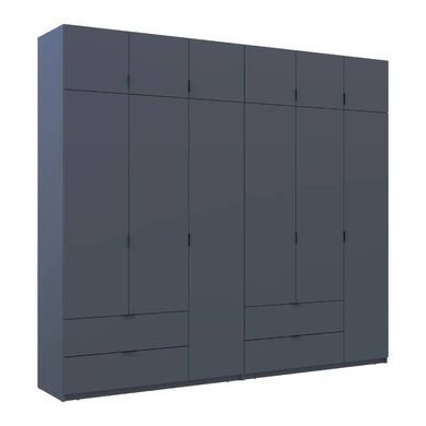 Шкаф для одежды Doros Лукас Графит 3+3 ДСП 270х50х240 DRS-011695 (42005117)