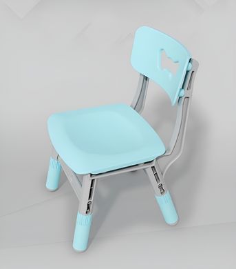 Детская парта со стулом регулируемая Terrio "Classy" Голубая фото