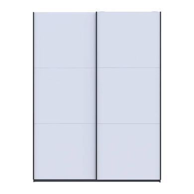 Шафа-купе Doros G-Caiser Графіт/Білий 2 ДСП / 3 частини 180х60х240 DRS-011729 (44900262)