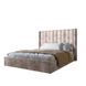Двуспальная кровать с подъемным механизмом LION Нино 160x200 см SILK 402 Лотус