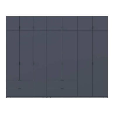 Шафа для одягу Doros Лукас Графіт 3+4 ДСП 300х50х240 DRS-011698 (42005133)