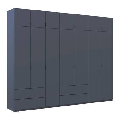 Шафа для одягу Doros Лукас Графіт 3+4 ДСП 300х50х240 DRS-011698 (42005133)