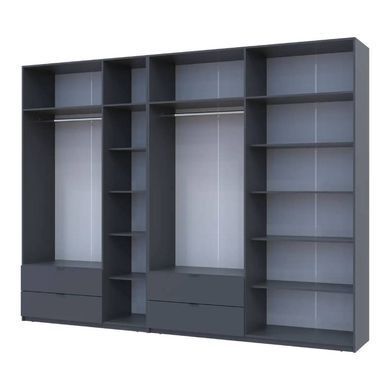 Шкаф для одежды Doros Лукас Графит 3+4 ДСП 315х50х240 DRS-011699 (42005137)