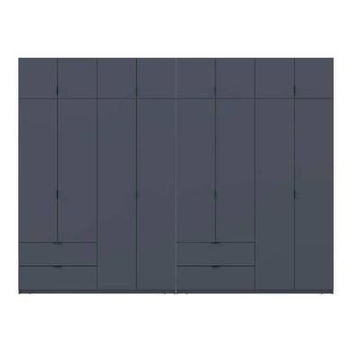 Шафа для одягу Doros Лукас Графіт 4+4 ДСП 320х50х240 DRS-011700 (42005129)