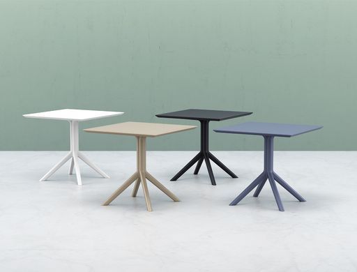 Стіл Siesta Sky Table 80 Dark grey фото