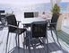 Стіл Siesta Sky Table 80 Dark grey фото 10