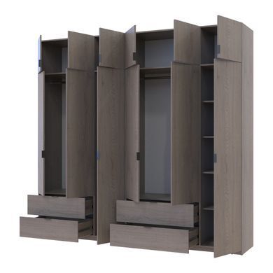 Комплект шаф для одягу Doros Лукас (2 шт.) 255х50х240 см Канноло