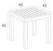 Комплект 2 стільця Siesta Sky Pro + стіл Siesta Ocean Side Table Білий фото 11