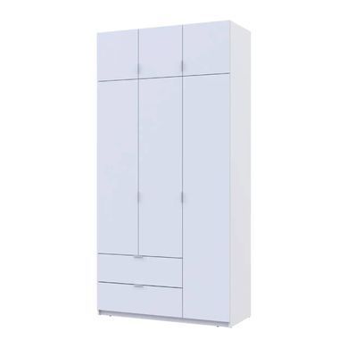 Шафа для одягу Doros Лукас Білий 3ДСП 120х50х240 DRS-011649 (80737796)