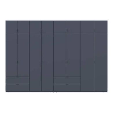 Шкаф для одежды Doros Лукас Графит 4+4 ДСП 340х50х240 DRS-011701 (42005141)