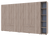 Комплект шаф для одягу Doros Гелар (3 шт.) 348,2х49,5х203,4 см Дуб сонома