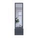 Подвесная тумба с зеркалом Doros Сола Графит / Серый 45х40х168,6 см DRS-011742 (44900342)