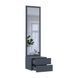 Подвесная тумба с зеркалом Doros Сола Графит / Серый 45х40х168,6 см DRS-011742 (44900342)