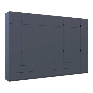 Шафа для одягу Doros Лукас Графіт 4+4 ДСП 360х50х240 DRS-011702 (42005145)