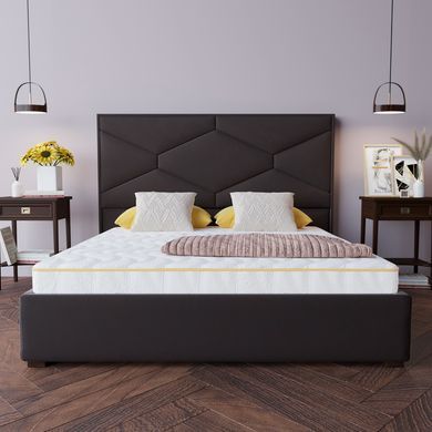Пружинний ортопедичний матрац Usleep Island Yellow 160х200