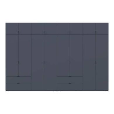 Шафа для одягу Doros Лукас Графіт 4+4 ДСП 360х50х240 DRS-011702 (42005145)