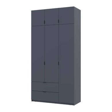 Шкаф для одежды Doros Лукас Графит 3ДСП 120х50х240 DRS-011650 (80737797)
