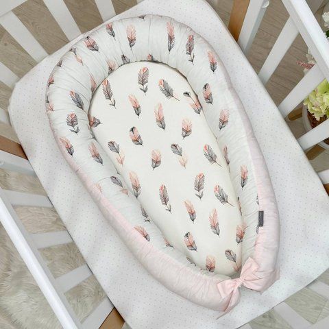 Кокон Baby Design Перо пудра фото