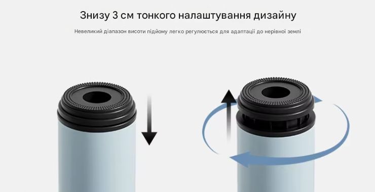 Регульований столик з мольбертом Terrio та 6 стільців ( Блакитний) фото