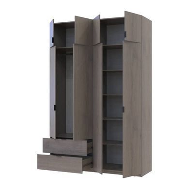 Шафа розпашна з антресоллю Doros Лукас 160х50х240 см Канноло