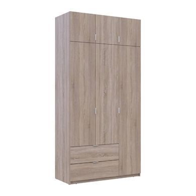 Шафа для одягу Doros Лукас Дуб Сонома 3ДСП 120х50х240 DRS-011651 (80737799)