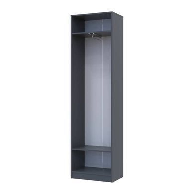 Шафа для одягу Doros Сола Графіт / Сірий 60х40х215 DRS-011744 (44900341)