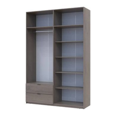 Шафа розпашна з антресоллю Doros Лукас 160х50х240 см Канноло