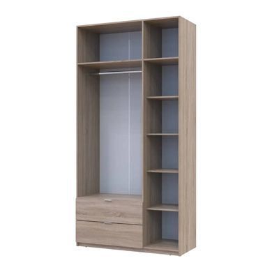 Шафа для одягу Doros Лукас Дуб Сонома 3ДСП 120х50х240 DRS-011651 (80737799)