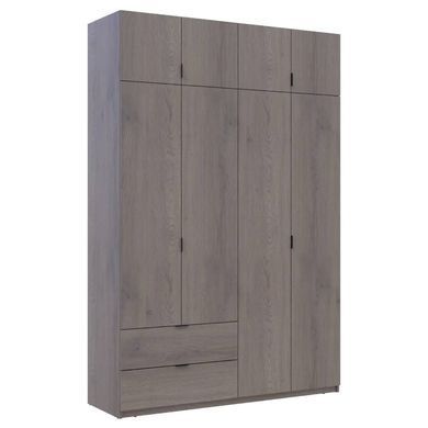 Шафа розпашна з антресоллю Doros Лукас 160х50х240 см Канноло