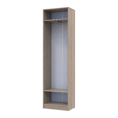 Шафа для одягу Doros Сола Дуб Сонома/Білий 60х40х215 DRS-011745 (44900344)