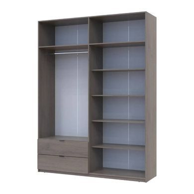 Шафа розпашна з антресоллю Doros Лукас 180х50х240 см Канноло