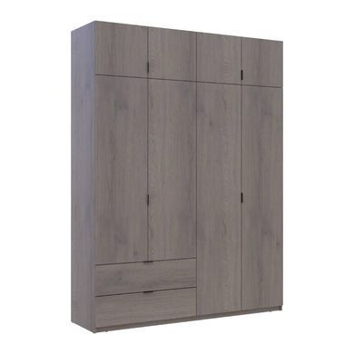 Шафа розпашна з антресоллю Doros Лукас 180х50х240 см Канноло