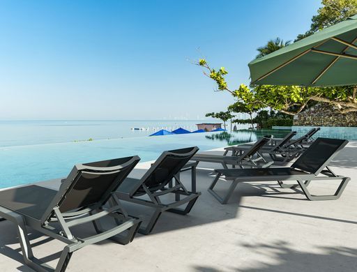 Шезлонг Siesta Rio White Taupe фото