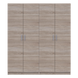 Комплект шаф для одягу з полицями Doros Промо (2 шт.) 180х48х204 см Дуб сонома