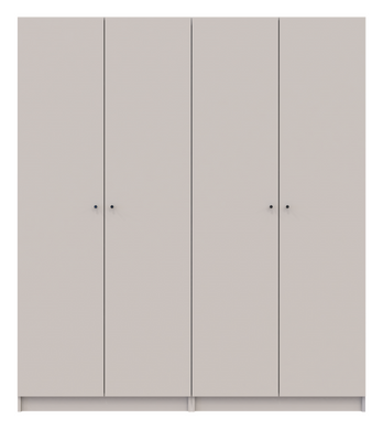 Комплект шаф для одягу з полицями Doros Промо (2 шт.) 180х48х204 см Кашемір