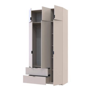 Шафа для одягу Doros Лукас Кашемір 3ДСП 120х50х240 DRS-011653 (80737798)