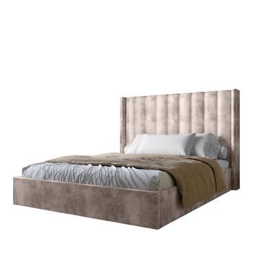 Двуспальная кровать LION Нино 180x200 см SILK 402 Лотус