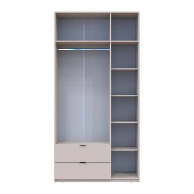 Шафа для одягу Doros Лукас Кашемір 3ДСП 120х50х240 DRS-011653 (80737798)