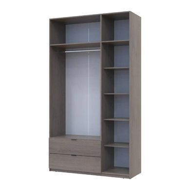 Шафа розпашна з антресоллю Doros Лукас 135х50х240 см Канноло