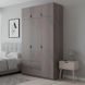 Шафа розпашна з антресоллю Doros Лукас 135х50х240 см Канноло
