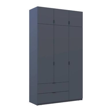Шафа для одягу Doros Лукас Графіт 3ДСП 135х50х240 DRS-011654 (80737801)