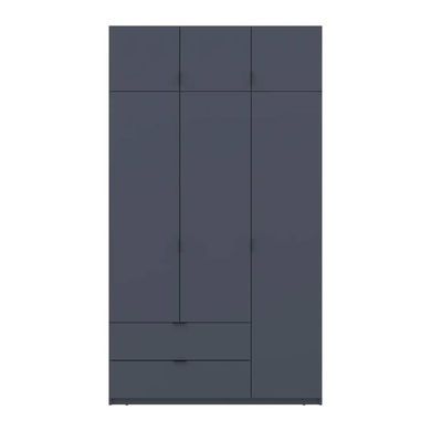 Шафа для одягу Doros Лукас Графіт 3ДСП 135х50х240 DRS-011654 (80737801)