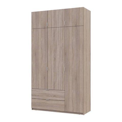 Шафа для одягу Doros Лукас Дуб Сонома 3ДСП 135х50х240 DRS-011655 (80737803)